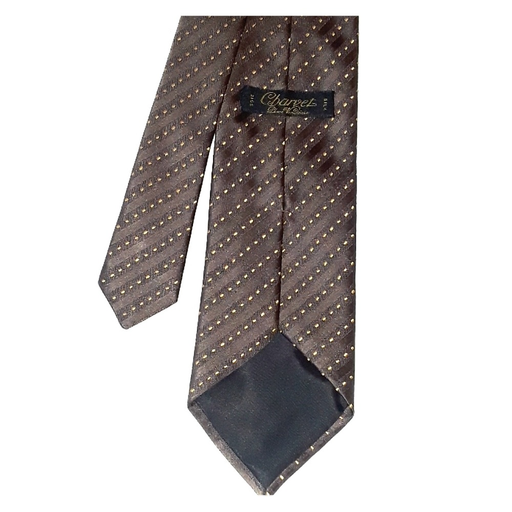 Charvet beautiful silk tie made in France